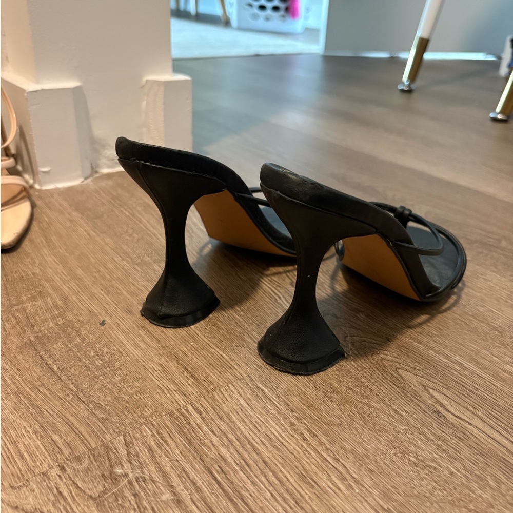 EGO Black Women's Heeled Sandals - Picture 2 of 4